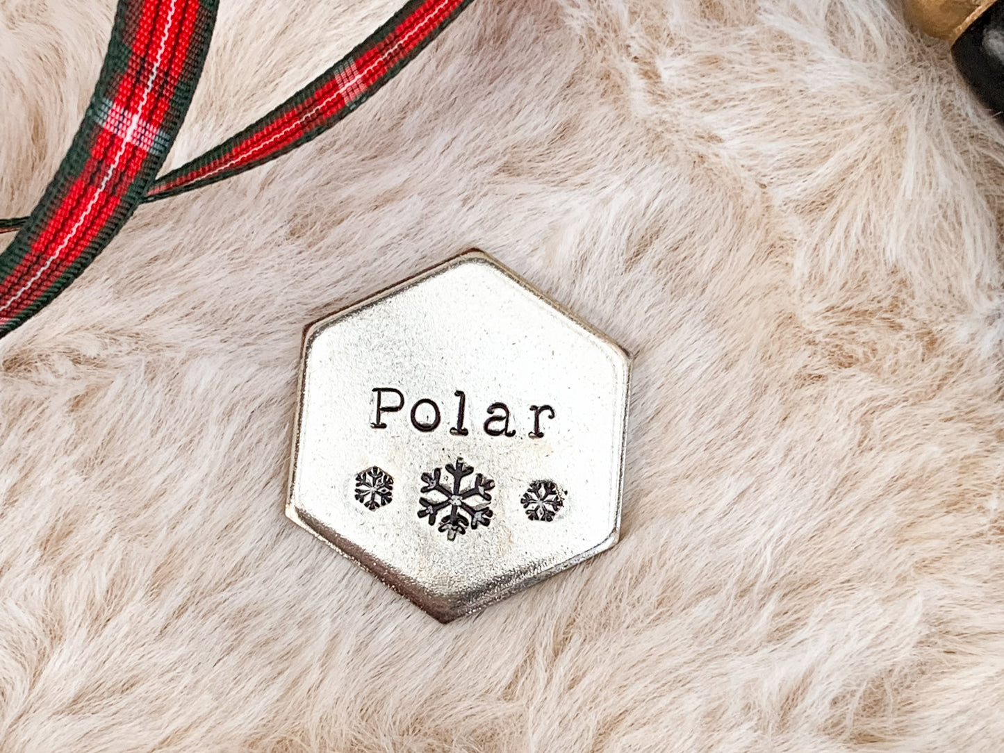 Polar - egyedi fém kutyabiléta