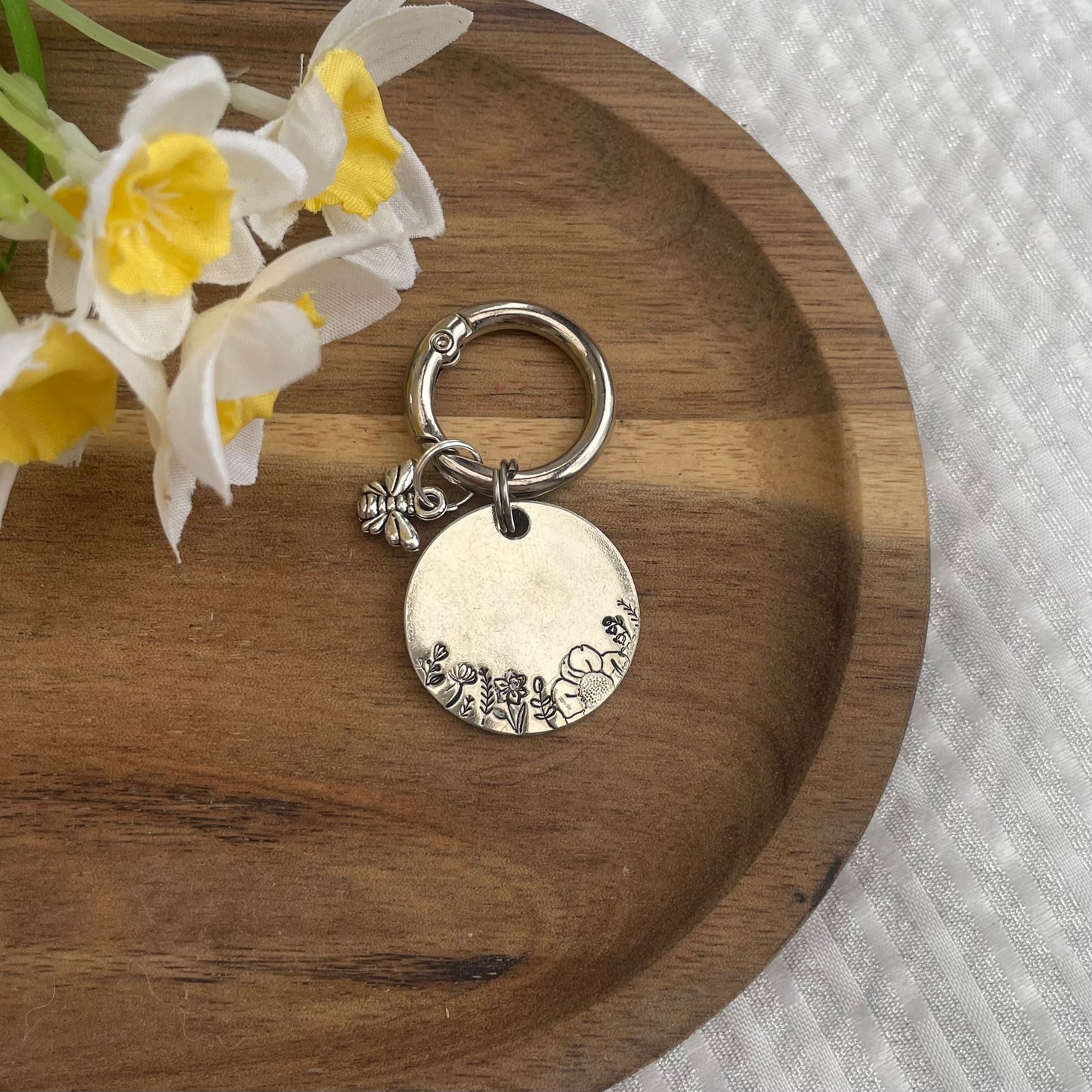 Echo - unique metal dog tag