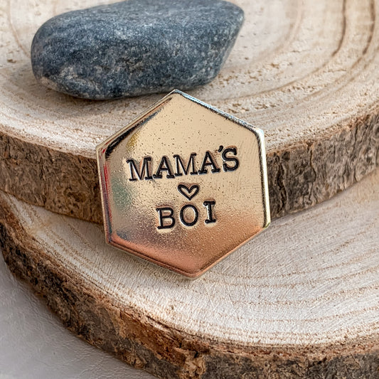 Moxy tags - Mamas boi-  kézzel készült egyedi kutyabiléta