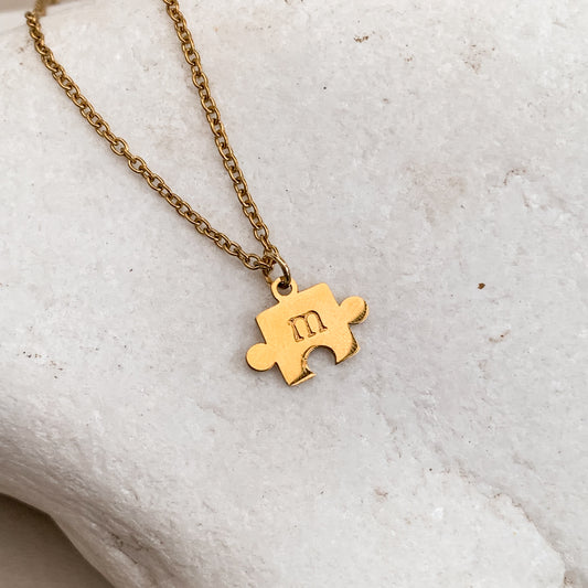 Moxy tags - Puzzle -  kézzel készült medálos nyaklánc