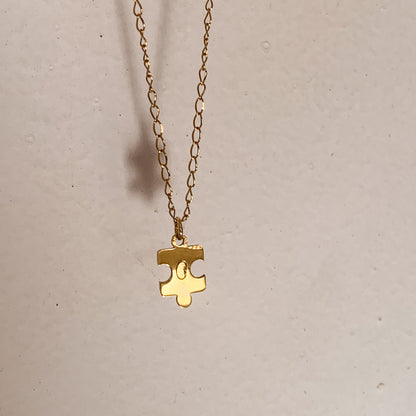 Moxy tags - Puzzle -  kézzel készült medálos nyaklánc