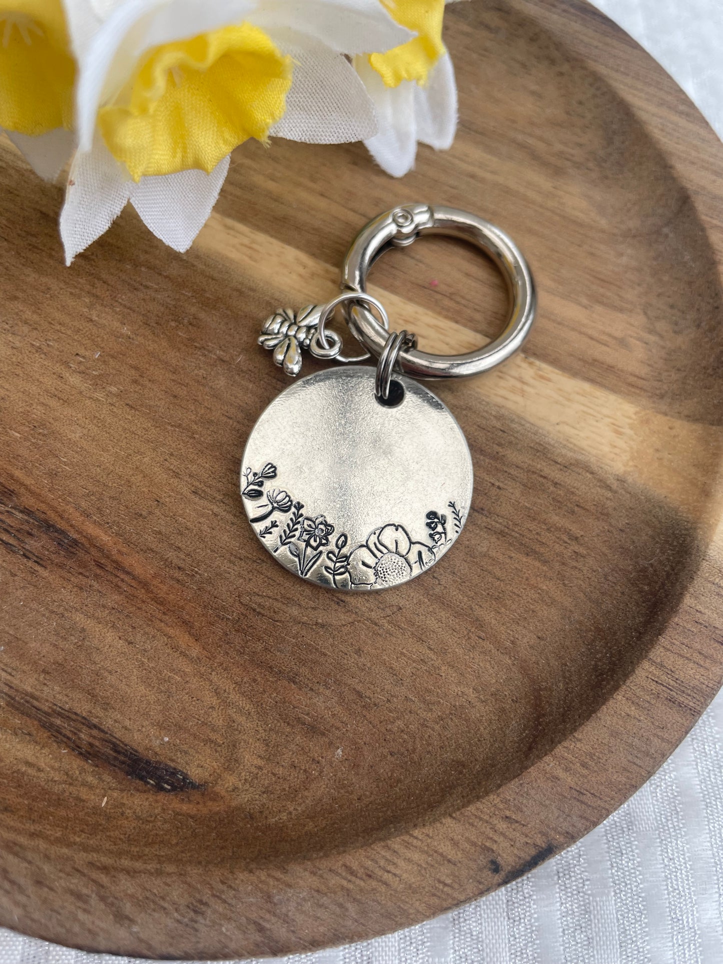 Echo - unique metal dog tag