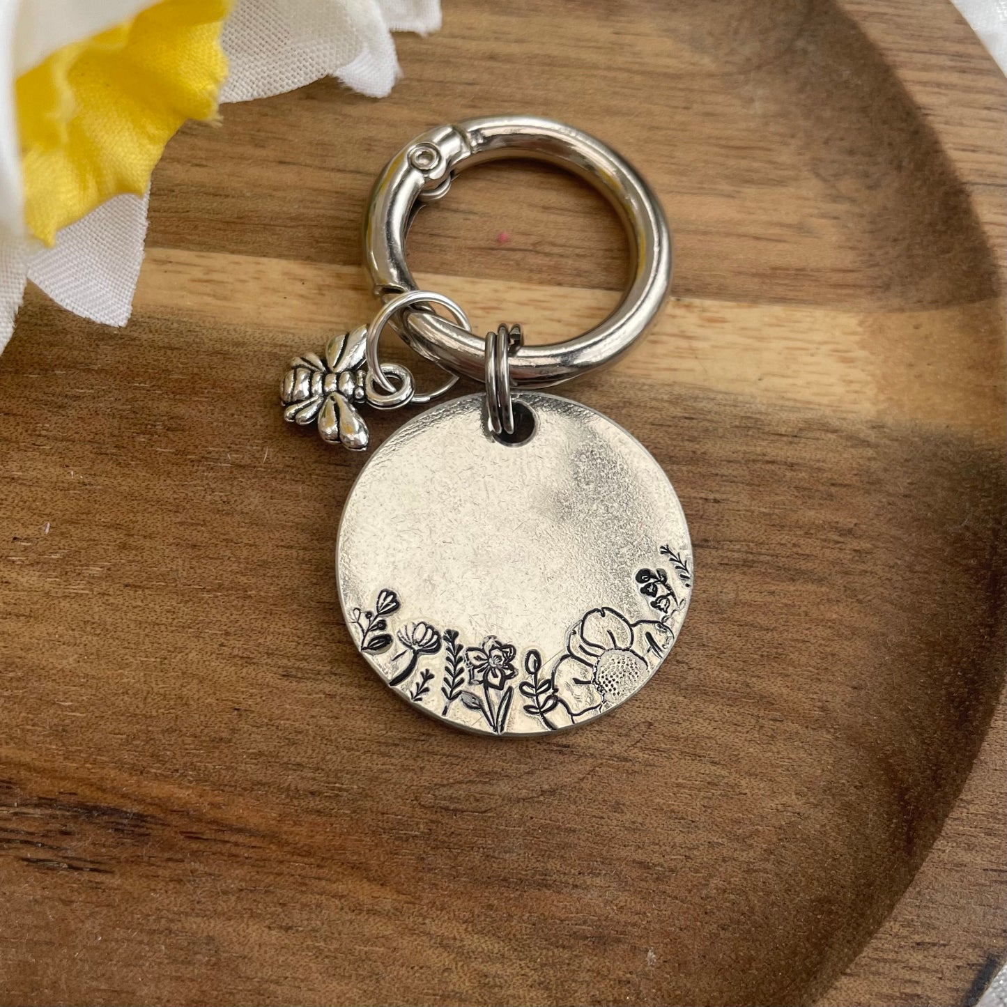 Echo - unique metal dog tag