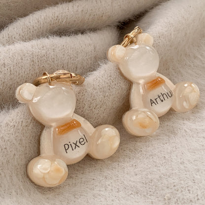 Teddy Bear egyedi epoxy kutyabiléta