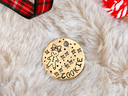 Cookie - egyedi fém kutyabiléta